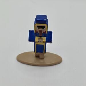 Minecraft Traveling Trader Figure Jada Toys Die Cast Mojang No 31430
